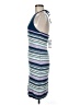 MNG Stripes Blue Casual Dress Size M - photo 5