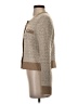 Laundry by Shelli Segal 100% Polyester Tan Cardigan Size S - photo 5
