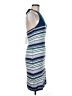 MNG Stripes Blue Casual Dress Size M - photo 4