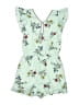 Truly Me 100% Polyester Floral Green Dress Size 12 - photo 2