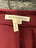 BCBGeneration Burgundy Cocktail Dress Size S - photo 7