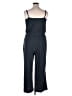 UpWest 100% Cotton Solid Gray Jumpsuit Size XL - photo 2