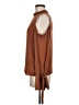 JOA 100% Polyester Brown Sleeveless Blouse Size M - photo 5
