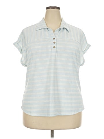 Truself Short Sleeve Blouse (view 1)