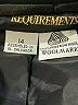 Requirements 100% Polyester Black Jacket Size 14 - photo 6