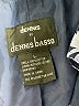 Dennis by Dennis Basso 100% Cotton Blue Coat Size L - photo 6