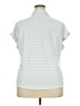Truself Blue Short Sleeve Blouse Size 2X - photo 2