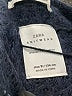 Zara Knitwear Paisley Blue Pullover Sweater Size 9 - photo 3