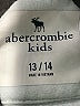 Abercrombie Kids White Pullover Hoodie Size 13 - 14 - photo 3