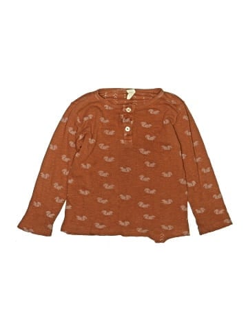 Kate Quinn Organics Long Sleeve Henley (view 1)