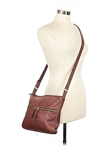 Fossil Leather Crossbody Bag (view 2)