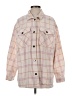 HFX Plaid Pink Jacket Size S - photo 1
