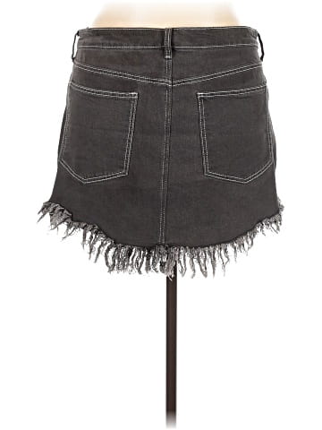 Celebrity Pink Denim Skirt (view 2)
