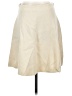 Adrienne Vittadini Solid Ivory Wool Skirt Size S - photo 1