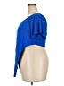 Buxom Curvy Blue Short Sleeve Top Size 3X - photo 5
