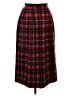 Pendleton 100% Wool Plaid Red Wool Skirt Size P (petite) - photo 1