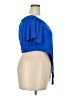 Buxom Curvy Blue Short Sleeve Top Size 3X - photo 4