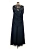 JJ's House 100% Polyester Blue Cocktail Dress Size 16 - photo 2