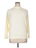 Hampshire Studio 100% Acrylic Ivory Turtleneck Sweater Size 1X - photo 1