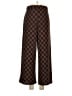 Lala. Argyle Brown Casual Pants Size M - photo 1