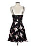 Lulus 100% Polyester Floral Multi Color Black Cocktail Dress Size S - photo 2