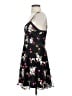Lulus 100% Polyester Floral Multi Color Black Cocktail Dress Size S - photo 5