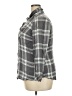 Torrid Plaid Gray 3/4 Sleeve Button-Down Shirt Size 2X Plus (2) - photo 5