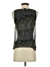 Deletta 100% Polyester Gray Sleeveless Blouse Size XS - photo 2