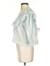 Innika Choo Teal 3/4 Sleeve Blouse Size XS (0) - photo 5
