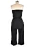 Forever 21 Plus Solid Black Jumpsuit Size 0X - photo 2