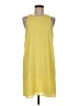 Mango Solid Yellow Casual Dress Size 8 - photo 1