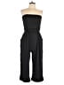 Forever 21 Plus Solid Black Jumpsuit Size 0X - photo 1