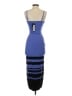 Bebe Color Block Blue Cocktail Dress Size XXS - photo 2