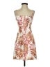 Roxy 100% Viscose Tropical Ivory Cocktail Dress Size XS - photo 1