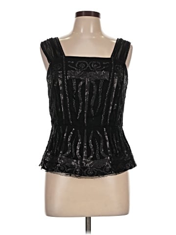 Magaschoni Sleeveless Silk Top (view 1)