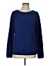 Talbots Solid Blue Pullover Sweater Size L - photo 1