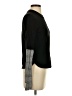 Veronica Beard 100% Merino Checkered-gingham Black Turtleneck Sweater Size S - photo 4