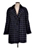 Perry Ellis Houndstooth Purple Coat Size 10 - photo 1