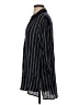 BoHo Me 100% Rayon Black 3/4 Sleeve Button-Down Shirt Size S - photo 5