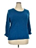 Investments Blue Pullover Sweater Size 2X - photo 1