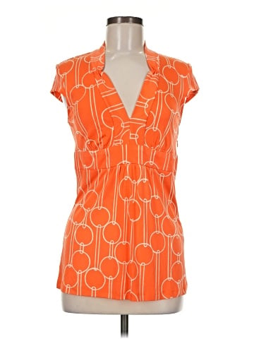 Trina Turk Sleeveless Silk Top (view 1)