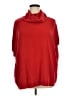 R.Q.T 100% Acrylic Red Poncho Size XL - photo 1