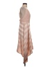 Kocca 100% Polyester Stripes Tan Cocktail Dress Size S - photo 4