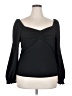 MICHAEL Michael Kors Black Long Sleeve Blouse Size 1X - photo 1