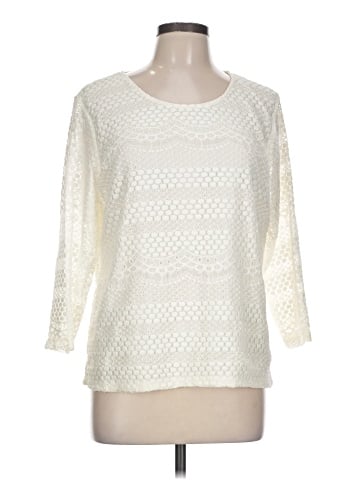 Cathy Daniels 3/4 Sleeve Top (view 1)