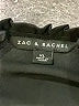 Zac & Rachel 100% Polyester Black 3/4 Sleeve Blouse Size XL - photo 7