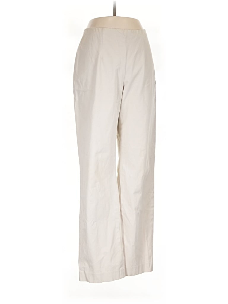 Pre-owned Eddie Bauer Casual Pants In Ivory