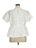 Torrid White Short Sleeve Blouse Size 1X Plus (1) - photo 2