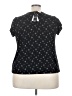 Premise Studio Stars Black Short Sleeve Blouse Size 3X - photo 2