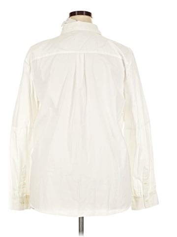 Banana Republic Factory Store Long Sleeve Button-Down Shirt (view 2)